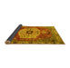 Sideview of Persian Yellow Traditional Rug, tr2244yw