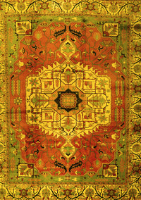 Persian Yellow Traditional Rug, tr2244yw