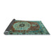 Sideview of Persian Light Blue Traditional Rug, tr2244lblu