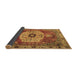 Sideview of Persian Brown Traditional Rug, tr2244brn