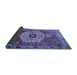 Sideview of Persian Blue Traditional Rug, tr2244blu