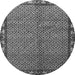 Square Persian Gray Traditional Rug, tr2245gry