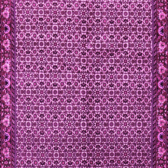 Machine Washable Persian Pink Traditional Rug, wshtr2245pnk