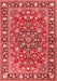 Persian Red Traditional Area Rugs