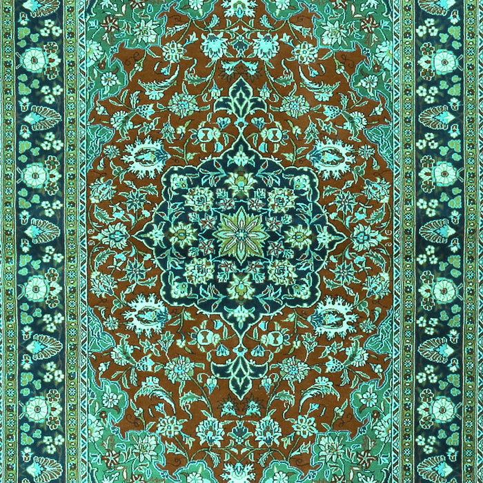 Persian Turquoise Traditional Rug, tr2246turq