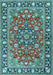 Persian Light Blue Traditional Rug, tr2246lblu