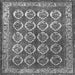 Serging Thickness of Persian Gray Traditional Rug, tr2248gry