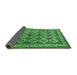 Sideview of Persian Emerald Green Traditional Rug, tr2248emgrn