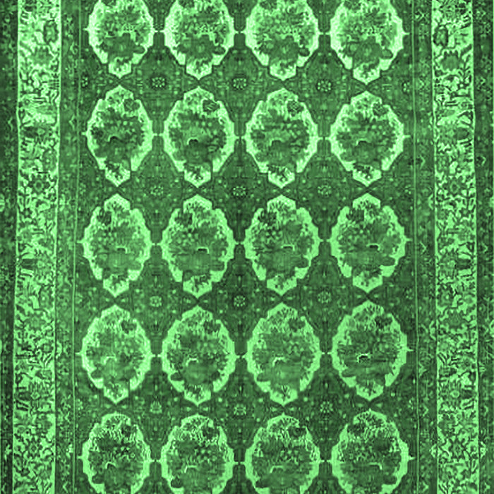 Persian Emerald Green Traditional Rug, tr2248emgrn