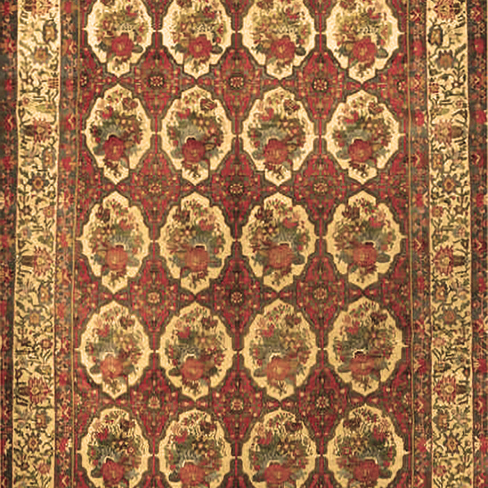 Machine Washable Persian Brown Traditional Rug, wshtr2248brn