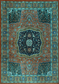 Persian Light Blue Traditional Rug, tr2249lblu