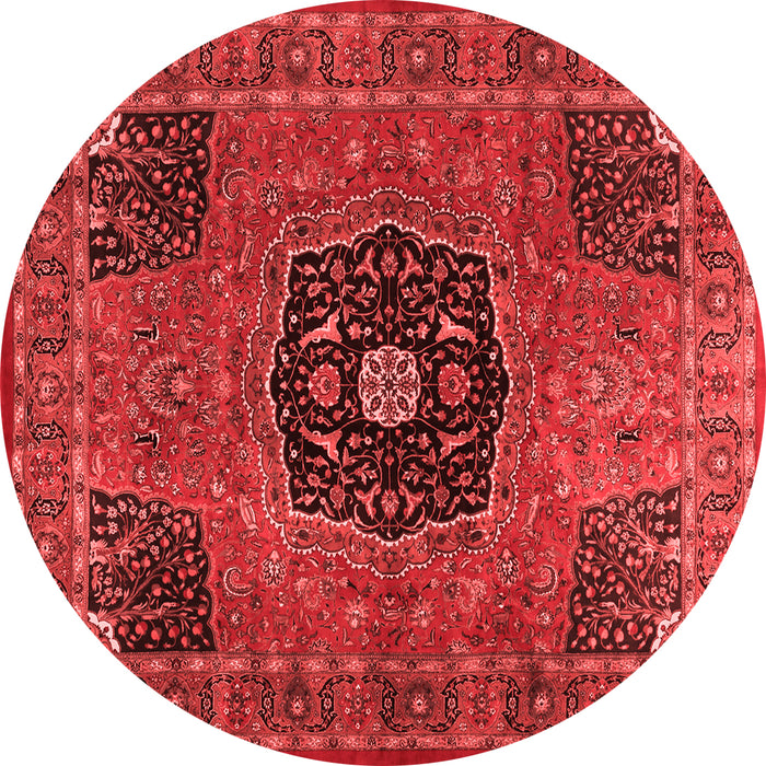 Machine Washable Persian Red Traditional Rug, wshtr2249red