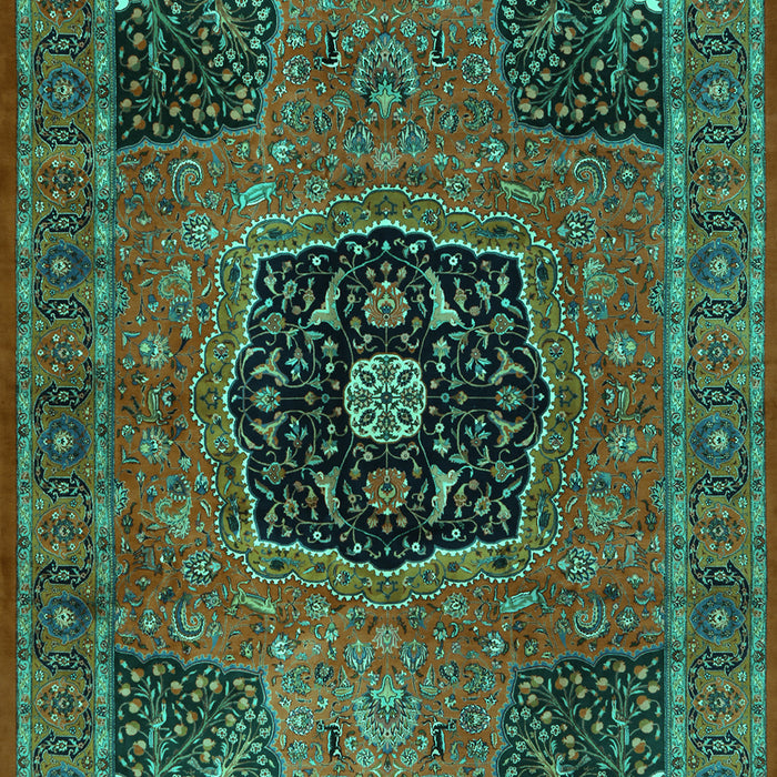 Persian Turquoise Traditional Rug, tr2249turq