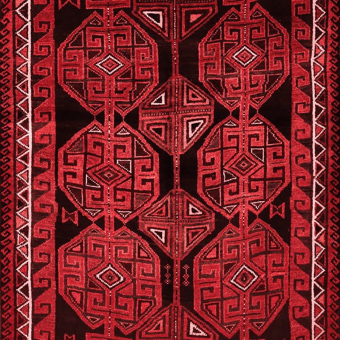 Machine Washable Persian Red Traditional Rug, wshtr224red