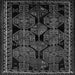 Serging Thickness of Persian Gray Traditional Rug, tr224gry