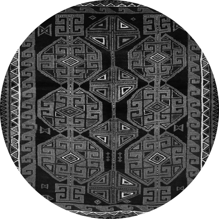 Square Persian Gray Traditional Rug, tr224gry