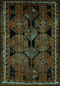 Persian Turquoise Traditional Rug, tr224turq