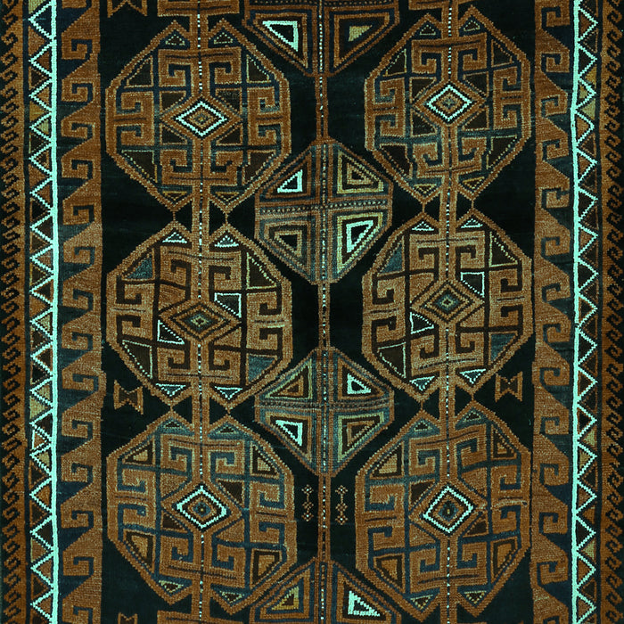Persian Turquoise Traditional Rug, tr224turq