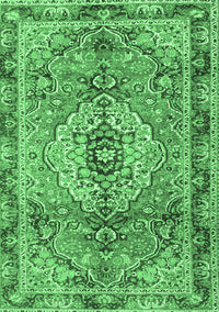 Persian Emerald Green Traditional Rug, tr2250emgrn