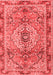 Persian Red Traditional Area Rugs