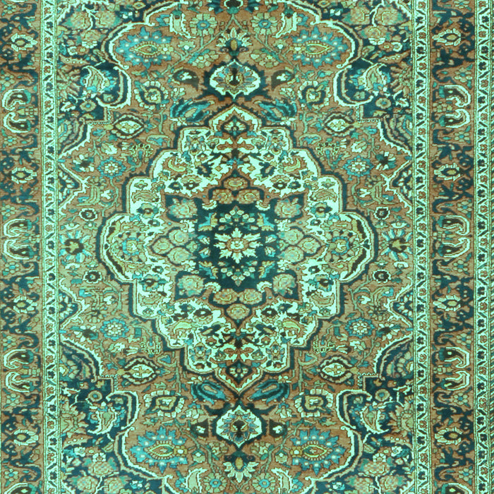 Persian Turquoise Traditional Rug, tr2250turq