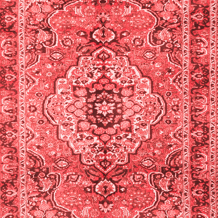Machine Washable Persian Red Traditional Rug, wshtr2250red