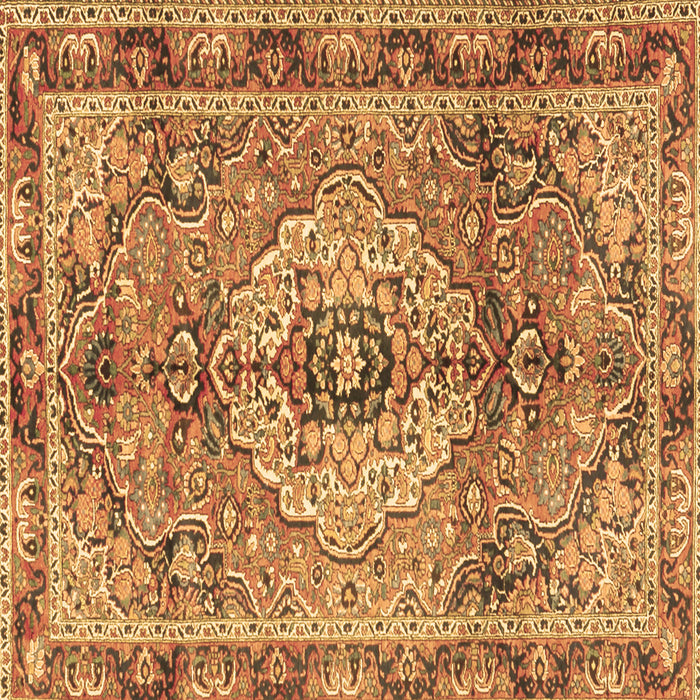 Square Persian Brown Traditional Rug, tr2250brn