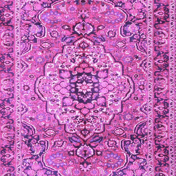 Machine Washable Persian Purple Traditional Area Rugs, wshtr2250pur