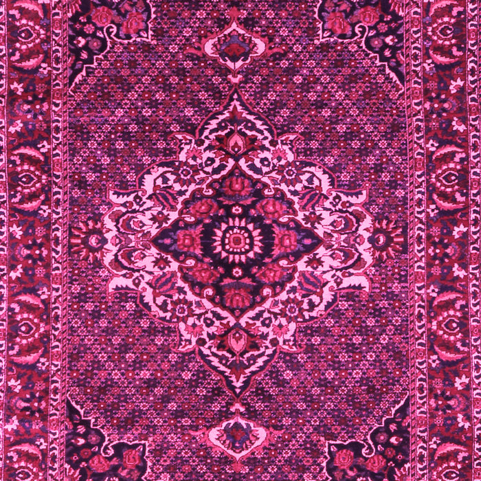Machine Washable Persian Pink Traditional Rug, wshtr2251pnk