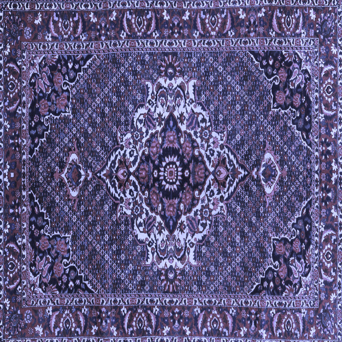Square Persian Blue Traditional Rug, tr2251blu