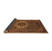 Sideview of Persian Brown Traditional Rug, tr2251brn