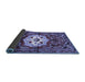 Sideview of Persian Blue Traditional Rug, tr2252blu