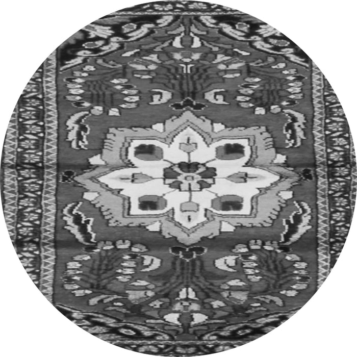 Square Persian Gray Traditional Rug, tr2252gry