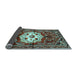 Sideview of Persian Light Blue Traditional Rug, tr2252lblu