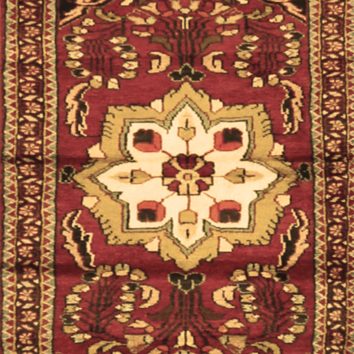 Machine Washable Persian Brown Traditional Rug, wshtr2252brn