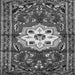 Serging Thickness of Persian Gray Traditional Rug, tr2252gry