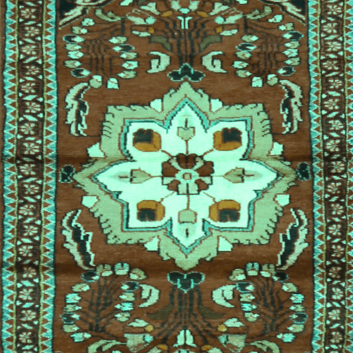 Persian Turquoise Traditional Rug, tr2252turq