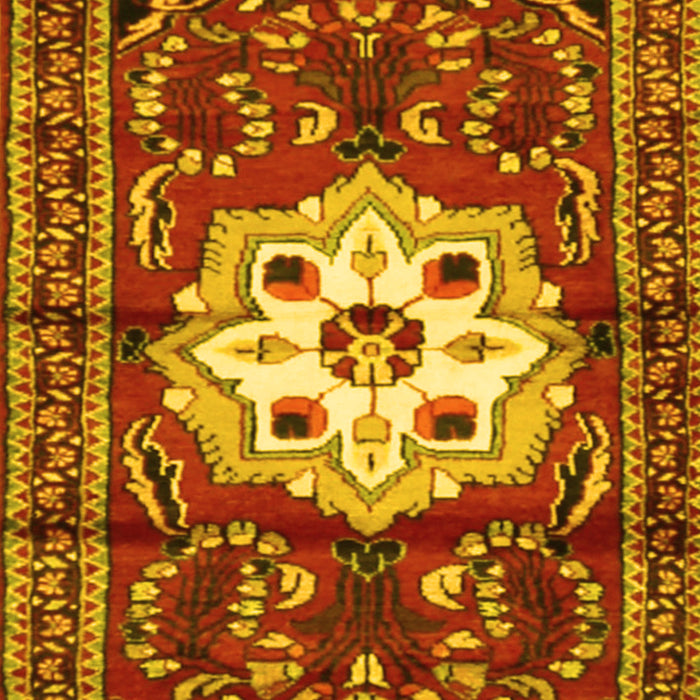 Persian Yellow Traditional Rug, tr2252yw