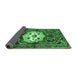 Sideview of Persian Emerald Green Traditional Rug, tr2252emgrn