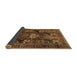 Sideview of Persian Brown Traditional Rug, tr2253brn