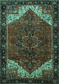 Persian Turquoise Traditional Rug, tr2254turq