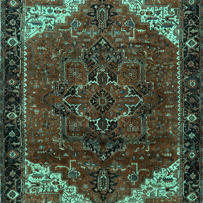 Persian Turquoise Traditional Rug, tr2254turq