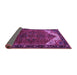 Sideview of Persian Purple Traditional Rug, tr2254pur