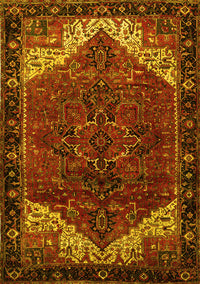 Persian Yellow Traditional Rug, tr2254yw