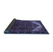 Sideview of Persian Blue Traditional Rug, tr2254blu