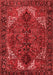 Persian Red Traditional Area Rugs