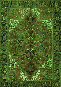 Persian Green Traditional Rug, tr2255grn