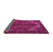Sideview of Persian Pink Traditional Rug, tr2255pnk