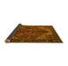 Sideview of Persian Yellow Traditional Rug, tr2255yw