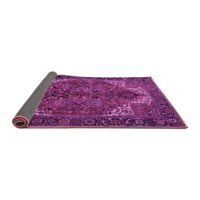 Sideview of Persian Purple Traditional Rug, tr2255pur
